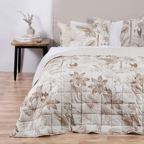 Sohome - Quilt Est Birds King Camel