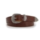 thumbnail image 1 of Cinturón Mujer Textura Croco Hebilla Moda casual marron Talla Única, 1 of 5