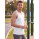 thumbnail image 4 of INSPIRE CHIC Camiseta sin mangas para hombre de musculación, gimnasio, entrenamiento atlético, XXL, blanca, 4 of 5