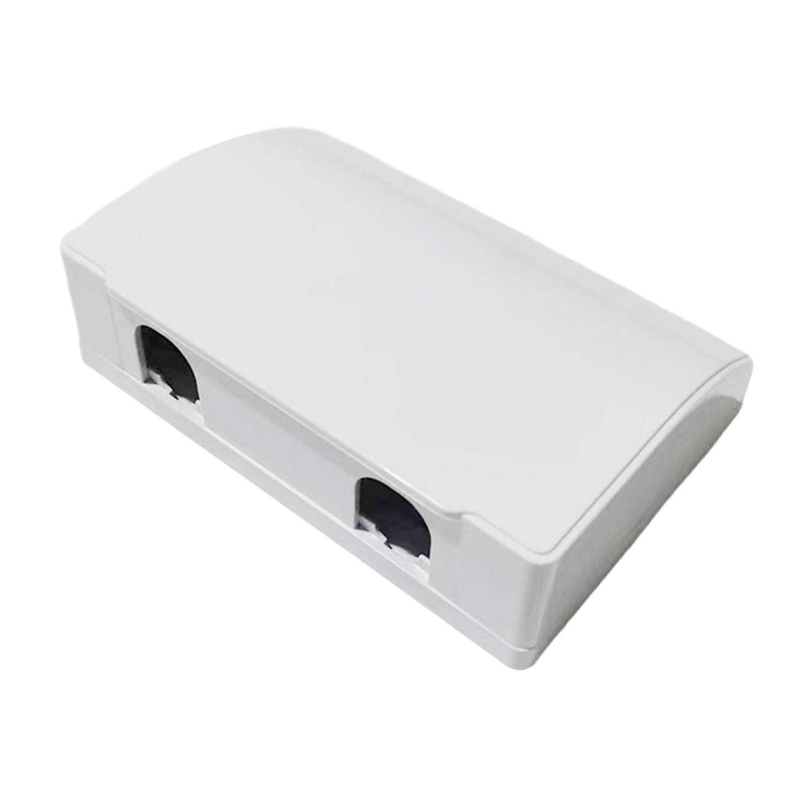 Bothyi - 146 Enchufe De Interruptor Caja Impermeable Cocina Hogar Toma De Corriente Cubierta Del Interruptor Blanco