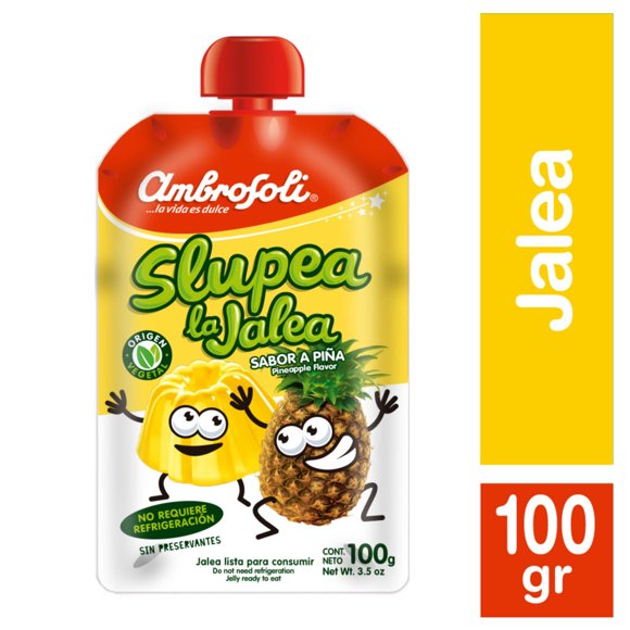 Jalea Sabor Piña, 100 g