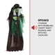 thumbnail image 5 of Halloween Animatronic Talking Forest Bruja Haunted Hill Farm, 5 of 9