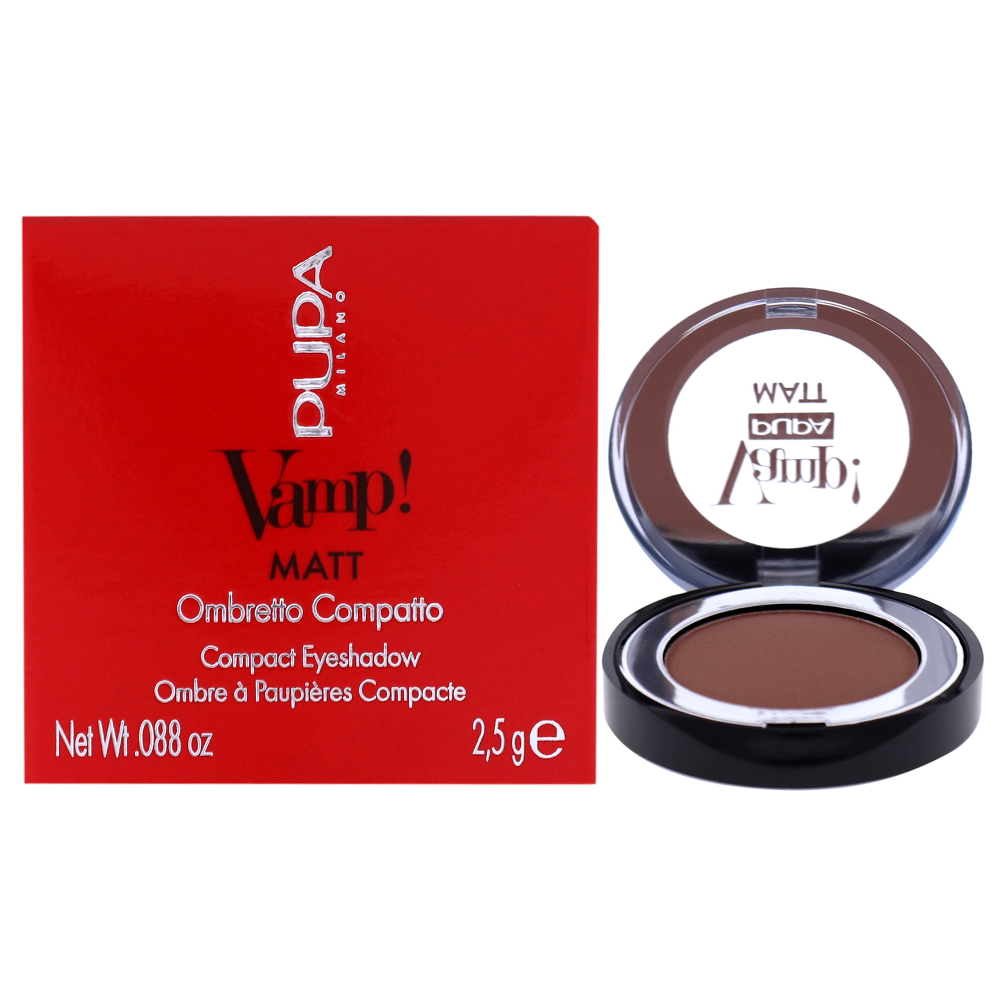 Pupa Milano - ¡vamp! Sombra De Ojos Compacta Mate - Cálido Desnudo De Para Mujer - Sombra De Ojos