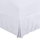 thumbnail image 1 of Faldon Cama 2 Plazas Blanco Liso Elasticados Premium Aura Zeus, 1 of 8