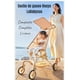 thumbnail image 2 of Coche de Paseo Lujoso Últra Slim LuBabycas Negro, 2 of 8