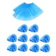 thumbnail image 1 of 100Pcs Cubiertas De Zapatos De Plástico Desechables Cubrezapatos De Limpieza Azul Protector, 1 of 3