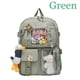 thumbnail image 1 of Get Ready for School with Our Cute and Waterproof Oxford Cloth Backpack for Girls with Multi-Pocket and Four Random Badges, 1 of 5