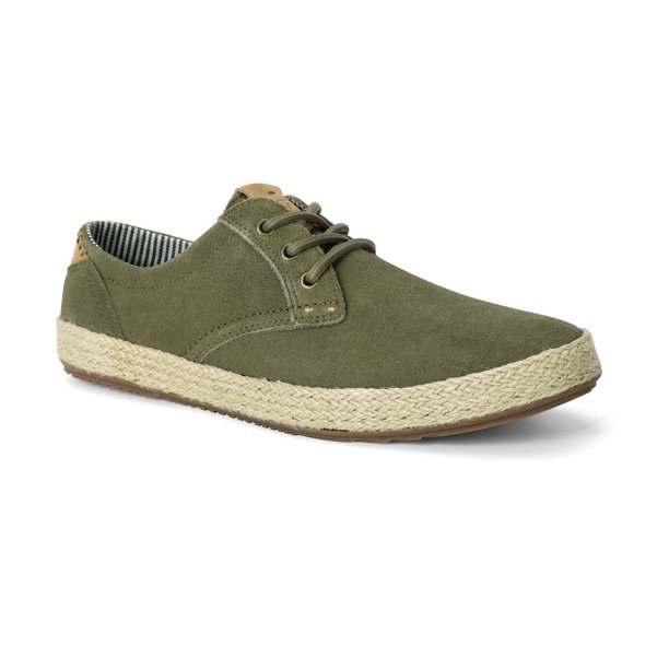 Alpargatas 24 Flex Hombre Cuero Vallarta Verde Cardinale verde 39