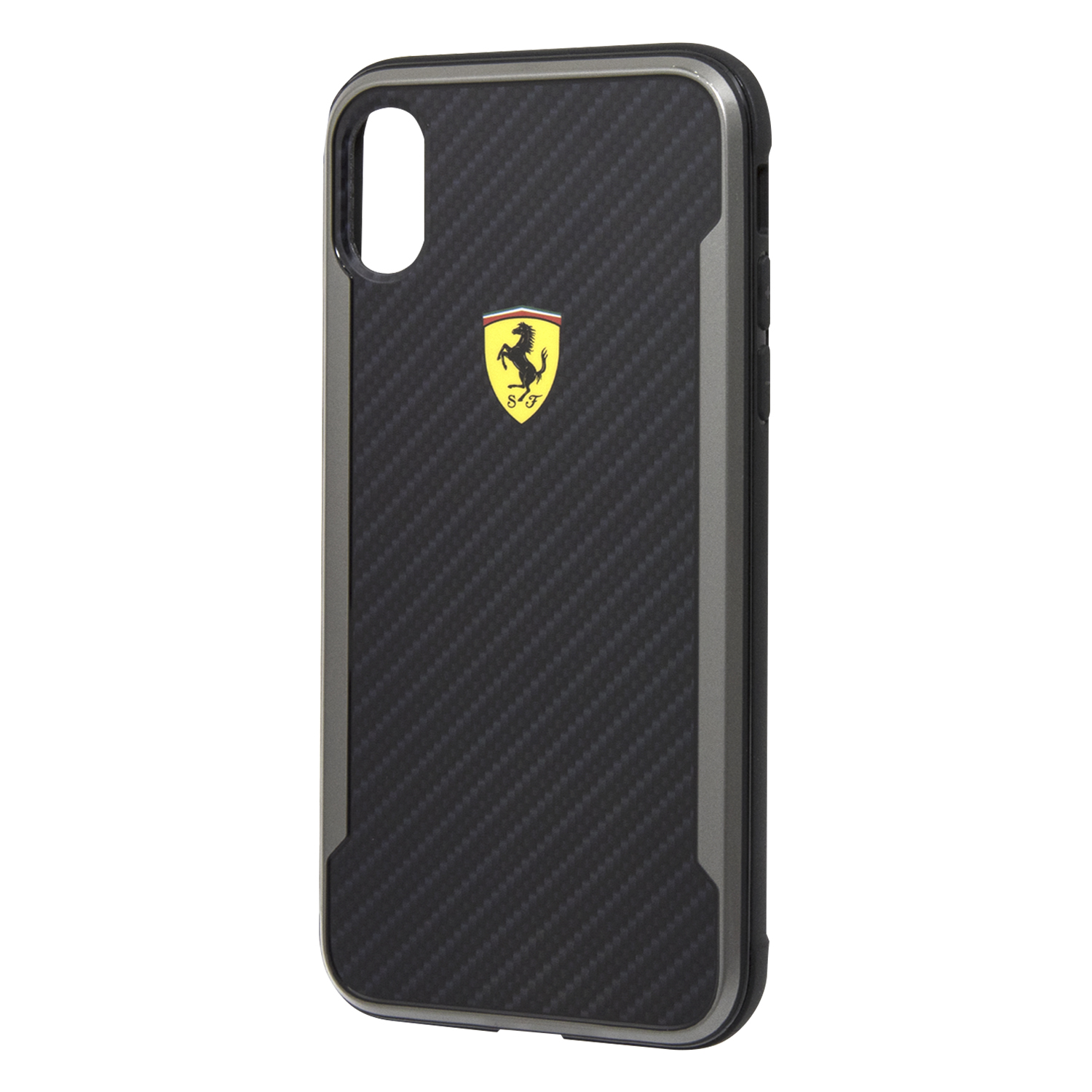 Carcasa Ferrari P/Iphone Xr Negra Fespchci61Cbbk