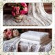 thumbnail image 4 of Caminero de Mesa Newwiee 80 cm x 305 cm Blanco 10 uds Floral, 4 of 7