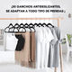 thumbnail image 3 of Colgadores De Ropa Ganchos Set 30u Terciopelo Antideslizante, 3 of 7