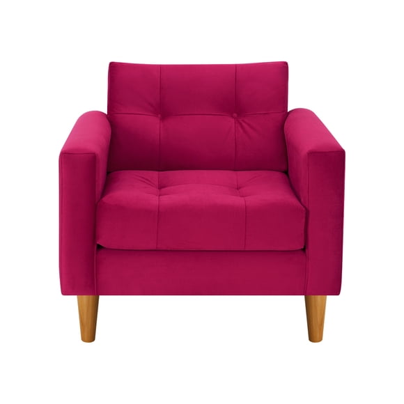 Sofa Retro 1c Felpa 04 Burdeo