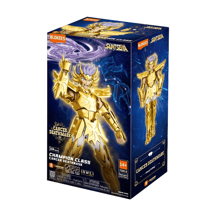Cancer Deathmask Figura Armable Blokees Caballeros Del Zodiaco