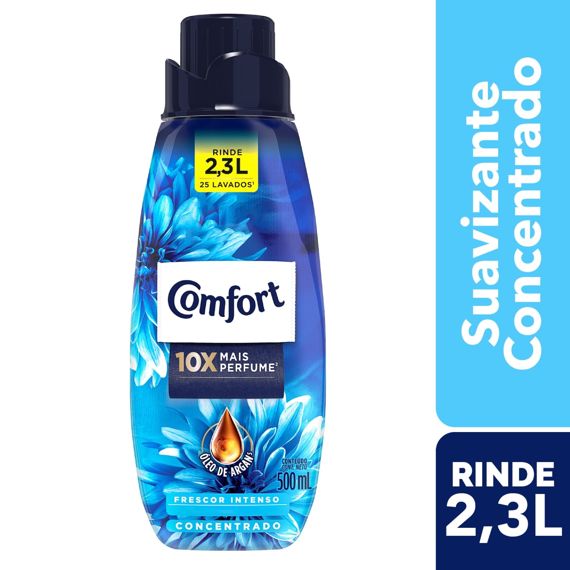 Suavizante Líquido Concentrado Esencial Botella 500 ml Comfort.