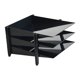 thumbnail image 5 of Caja De Almacenamiento Plegable Para Vales Eficientes Con Bandeja Para Cartas Para El Trabajo, El Aula, La Escuela, Negro, 5 of 5