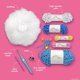 thumbnail image 4 of Kit de Crochet Squishmallows Bebe el Pájaro Azul con Hilo y Gancho, 4 of 9