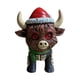 thumbnail image 3 of Figura De Vaca De Las Tierras Altas De Resina Coleccionable Resistente Para La Mesa De La Cocina, El Hogar, La Vaca Navideña, 3 of 5
