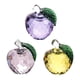 thumbnail image 2 of 3pcs 4x5.5cm Colorido Crystal Apple Handcraft Christmas Eve Souvenir, 2 of 6