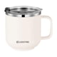 thumbnail image 2 of Taza De Café Taza De Viaje Con Aislamiento Al Vacío De Gran Capacidad Para Viajes Oficina Hogar Blanco 420 Ml, 2 of 3