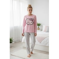 Pijama Micropolar Mujer Hello Kitty Rosa S