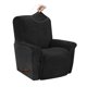 thumbnail image 1 of Funda de sillón reclinable WEERRW de terciopelo de alta elasticidad negra, 1 of 3