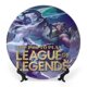 thumbnail image 1 of League of Legends Plato decorativo de porcelana fina (bone china), plato decorativo de cerámica para hogar, oficina, soporte de pared, platos decorativos para dormitorio - 6 pulgadas (15 cm), 1 of 6