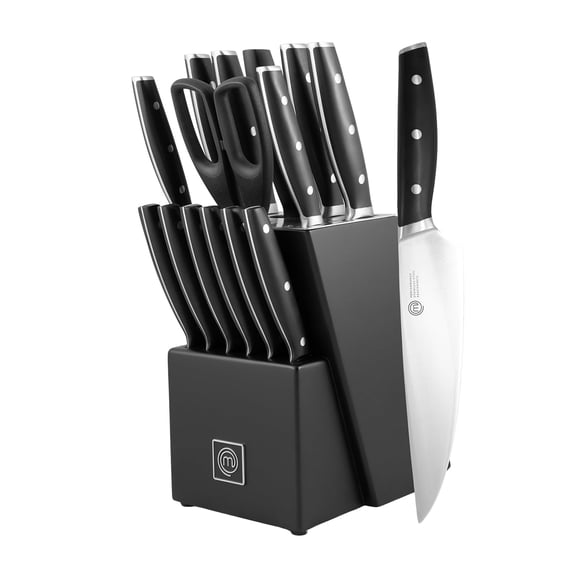 Set de Cuchillos de Cocina MasterChef 15 piezas Acero Inoxidable de Alto Carbono