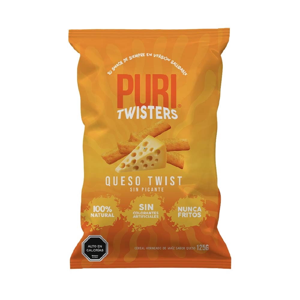 Puri Twister Sabor Queso 125 Gr.