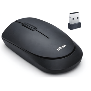 Irm - Mouse Raton Negro Inalambrico Dual Bluetooth Y Usb