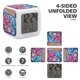 thumbnail image 3 of Pistas de Blue theme 7 colors Alarm Clock Digital LED Alarm Clock Gifts for kids friends family, 3 of 6