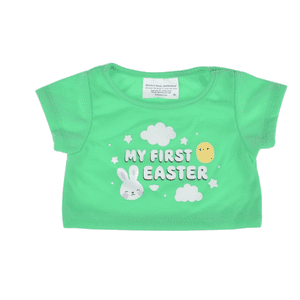 Polera Build A Bear My First Easter Verde Pastel