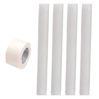 Magideal - 30 Piezas Soporte Orejas Perro Herramienta Adhesiva Espuma Cuidado Mascotas Animales Adecuado Para Perros Grandes Medianos Entrenamiento Recuperación 4 Piezas