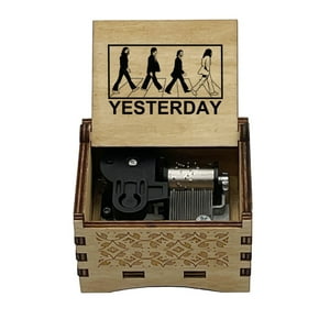 Estoykuku - Caja Musical Negra Box Music The Beatles Yesterday