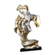 thumbnail image 1 of Estatua de Besos de Cara de Parejas Románticas, Figuritas de Adorno Abstracto de Decoración Coleccionables para El Escritorio Del Hogar Aniversario de, 1 of 5