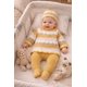 thumbnail image 4 of Polaina chaleco y gorrito punto amarillo 1 A 2 Meses, 4 of 7