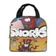 thumbnail image 1 of Snorks Bolsa Térmica Portátil con Forro de Aluminio Grueso, Bolsa Térmica Impermeable y Hermética para Trabajo, Escuela y Picnic, Nevera Portátil para Entrega de Comida para Adultos y Niños 22*20*13cm, 1 of 6