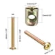 thumbnail image 3 of Conjunto de Pernos y Tuercas para Muebles Uxcell M6x60mm Acero al Carbono Galvanizado 5 Conjuntos, 3 of 3