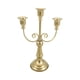 thumbnail image 2 of Candelabro De Metal Para Centro De Mesa, Candelabro Cónico Para Comedor, Eventos En El Hogar, Dorado, 2 of 5
