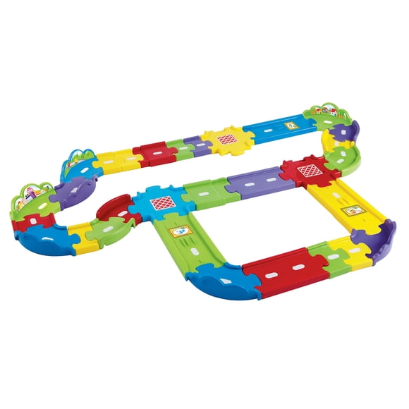 Rastrea Playset VTech Go! ¡Vamos! Smart Wheels Deluxe con 30 orugas