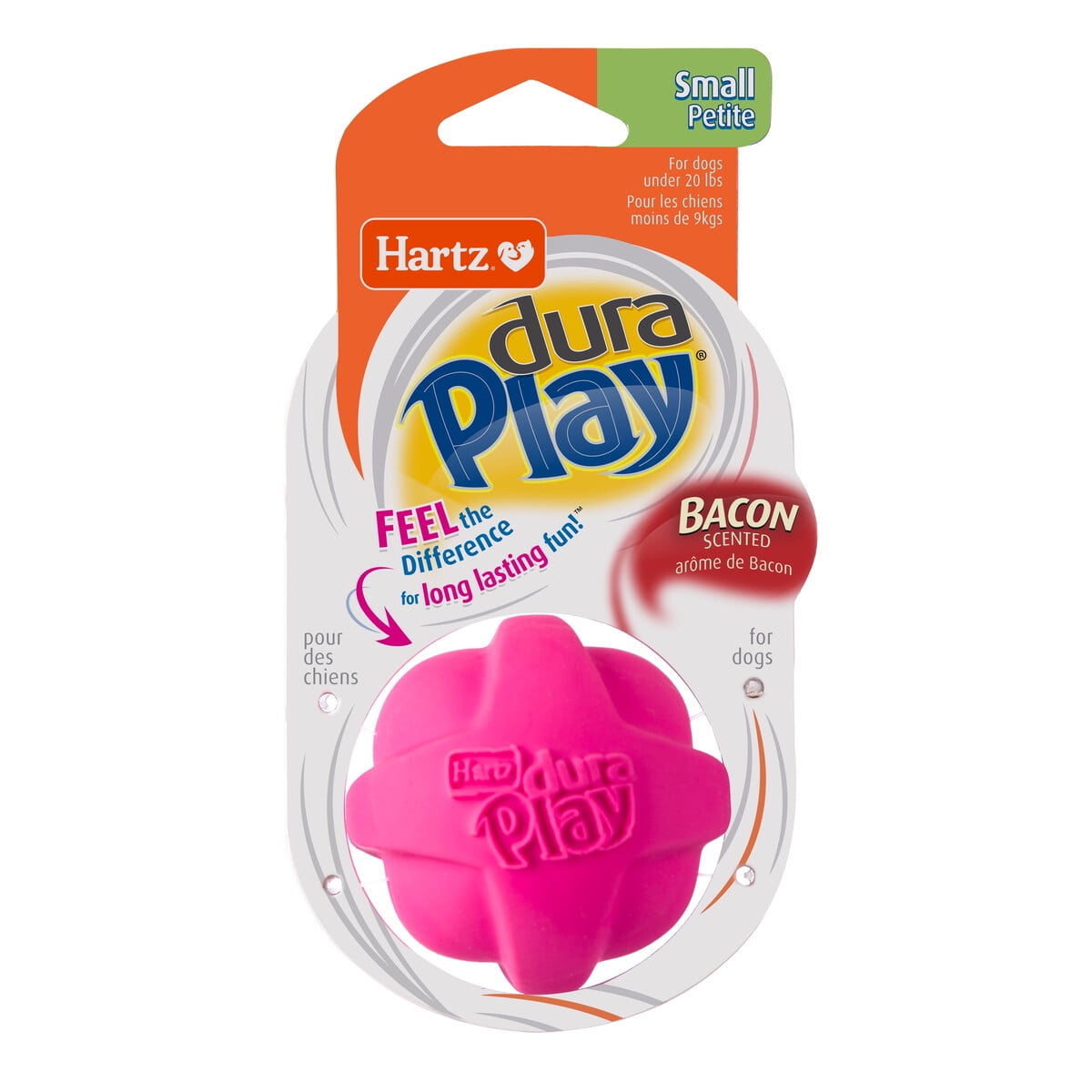Juguete Perro Hartz Dura Play Pelota Pequeña Látex