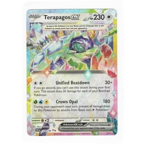 Tarjeta Coleccionable Pokémon Terapagos Ex 128/142 Stellar Crown