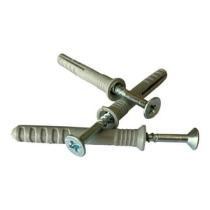Genérica - Tarugo Clavo - Tornillo Cruz 8 X 60 Mm Pack 50 Un.