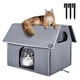 thumbnail image 1 of Cat House MIU COLOR Outdoor, extragrande, impermeable para gatos, 1 of 2