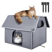 Cat House Miu Color Outdoor, Extragrande, Impermeable Para Gatos