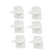 thumbnail image 1 of 6 Piezas Organizador De Sombreros Soporte Adhesivo Para Sombreros Para Pared Para Entrada Hogar Oficina Blanco, 1 of 3