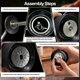 thumbnail image 5 of Molino de Café Manual Agilive de Acero Inoxidable – Negro, 5 of 8