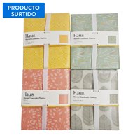 Mantel Cuadrado 4Un Pvc Surtido 1 Un Haus