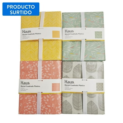 Mantel Cuadrado 4Un Pvc Surtido 1 Un Haus