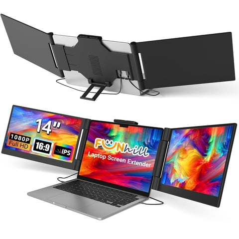 Extensor De Pantalla Portátil Para Laptop Funhill De 14""