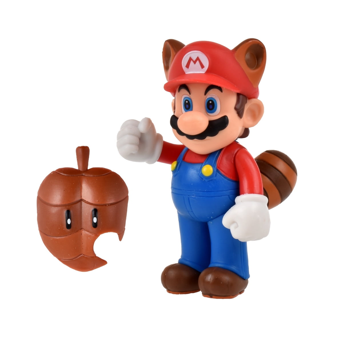 Figura 6 Cm Con Acc Super Mario Nintendo - Raccoon Mario